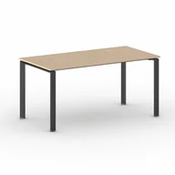 Stoły i stoliki do biura - B2B Partner Stół konferencyjny INFINITY 1600 x 800 x 750 mm, buk 499482 - miniaturka - grafika 1