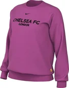 Bluzy damskie - Nike Damska bluza piłkarska Fc Chelsea Phoenix Fleece Third Oversize-piłkarska (damska) - miniaturka - grafika 1