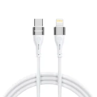 Kable USB - Kabel przewód do iPhone USB-C - Lightning PD 27W 2m biały - miniaturka - grafika 1