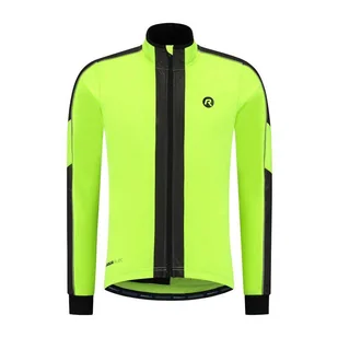 Kurtka rowerowa zimowa męska Rogelli Essential Hi Vis - Kurtki męskie - miniaturka - grafika 1