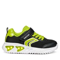 Buty dla chłopców - Sneakersy Geox J Assister J45DZC 014CE C0802 DD Czarny - miniaturka - grafika 1