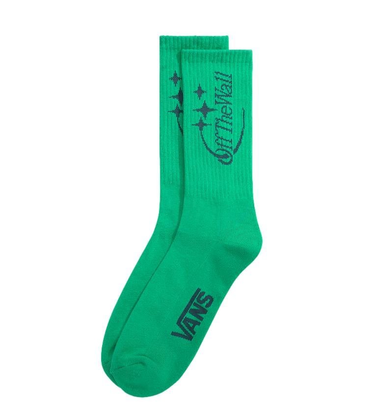 Skarpety Męskie VANS Downing Crew Vivid Verdant(1 para)VN000T03FLX1 L