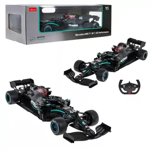COIL Zdalnie sterowany samochód auto RC pilot duży Mercedes AMG F1 skala 1:12 czarny - Zabawki zdalnie sterowane - miniaturka - grafika 1