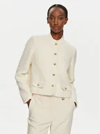 Swetry damskie - JOOP! Kardigan 58 JW243J174 30043077 Beżowy Regular Fit - miniaturka - grafika 1