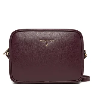 Torebka Patrizia Pepe CB8985/L001 Bordowy - Torebki damskie - miniaturka - grafika 1