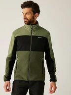 Bluzy męskie - Regatta Kurtka polarowa "Ormont" w kolorze khaki - miniaturka - grafika 1