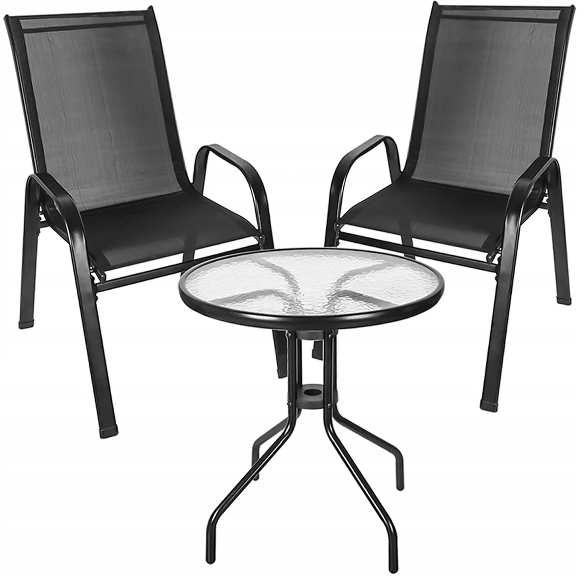 MEBLE OGRODOWE taras zestaw komplet stół krzesła FIESTA