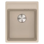 Zlewozmywaki - Franke Zlewozmywak fragranitowy Maris MRG 610-37 TL Orzechowy 114.0661.779 114.0661.779 - miniaturka - grafika 1