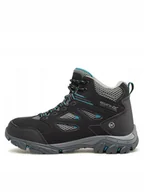 Buty trekkingowe męskie - Regatta Trekkingi Lady Holcomber Iep Mid RWF573 Czarny - miniaturka - grafika 1