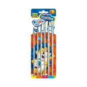 Szkolne artykuły papiernicze - Bambino Pędzelki Szkolne Do Szkoły Do Malowania 6szt. - miniaturka - grafika 1