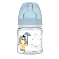 Butelki dla niemowląt - Helbo Butelka szeroka antykolkowa 120ml PP Easy Start Bonjour - miniaturka - grafika 1