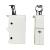 Meble modułowe i akcesoria - Domino Zawieszka meblowa regulowana z czołem biała - 2 szt. - miniaturka - grafika 1