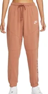 Spodnie sportowe damskie - Spodnie damskie Nike NSW AIR FLC DM6061-215 S - miniaturka - grafika 1