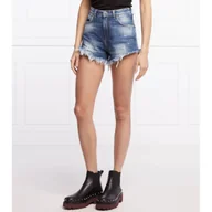 Spodenki damskie - John Richmond Szorty APOPI | Regular Fit | denim - miniaturka - grafika 1