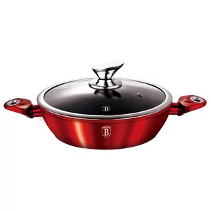 Blacha do pieczenia BerlingerHaus Burgundy Metallic Line 3,8 l - Formy do ciast - miniaturka - grafika 1