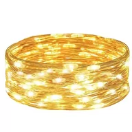 Oświetlenie świąteczne - Lampki choinkowe 30 LED druciki mikro na baterie biały ciepły - miniaturka - grafika 1