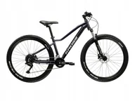 Rowery - Damski rower górski MTB KROSS LEA 5.0 rozmiar XS Granatowy - miniaturka - grafika 1