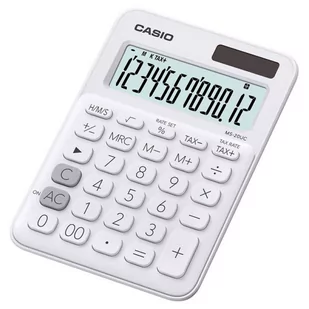 Casio kalkulatory Kalkulator MS-20UC-WE TAX Obliczenia Czasowe MS-20UC-WE - Kalkulatory - miniaturka - grafika 1