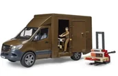Jeździki dla dzieci - MB Sprinter UPS z kierowcą i akcesoriami - Bruder - miniaturka - grafika 1