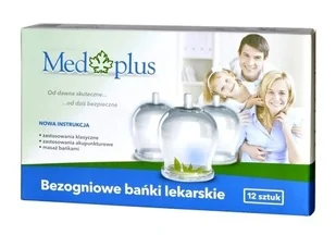 Bańki Szklane Próżniowe Na Przeziębienie 12 Szt. - Akcesoria medycyny naturalnej - miniaturka - grafika 1