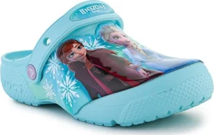 Crocs Klapki Crocs Fl Frozen II Clog Jr 207465-4O9 - Buty dla dziewczynek - miniaturka - grafika 1