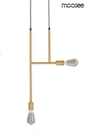 Lampy sufitowe - MOOSEE lampa wisząca RIVA 2 złota - miniaturka - grafika 1