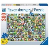 Puzzle - Ravensburger Puzzle 300 99 zachwycających ptaków - - miniaturka - grafika 1