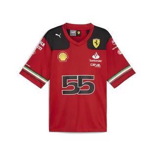 Koszulki męskie - Koszulka T-shirt męska Sainz Football Team Ferrari F1 2023 - grafika 1