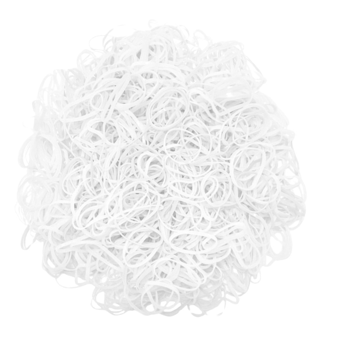 Gumki do Włosów Przeźroczyste Zestaw 1000 Sztuk Mini Bezpieczne Wygodne