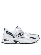 Buty dla dziewczynek - New Balance Sneakersy GR530WN Biały - miniaturka - grafika 1