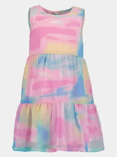 Blue Seven Sukienka letnia 734129 X Kolorowy Regular Fit - Sukienki i spódniczki dla dziewczynek - miniaturka - grafika 1