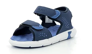 KICKERS Jumangcap Unisex Baby Sandały, Niebieski, 24 EU - Buty dla dziewczynek - miniaturka - grafika 1