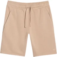 Spodnie sportowe męskie - KRÓKIE SPODENKI MĘSKIE DRESOWE 4F M571 BEZ r. L - miniaturka - grafika 1