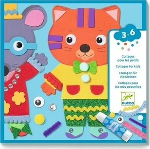 Djeco Djeco Koliažai - Maži meilučiai - Zabawki kreatywne - miniaturka - grafika 1