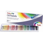 Pentel Poland Sp. z o.o. Pastele olejne W 25 KOLORACH, PHN-25