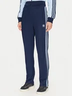Spodnie sportowe damskie - adidas Spodnie dresowe Beckenbauer JC5793 Granatowy Regular Fit - miniaturka - grafika 1