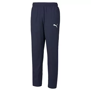 PUMA Active Woven Pants op SRL, męskie spodnie tkane, peacoat, XL/S - - Spodenki męskie - miniaturka - grafika 1