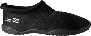 BUTY DO WODY DAMSKIE DO PŁYWANIA NA PLAŻĘ KAMIENNĄ NA JEŻOWCE CZARNE PROWATER PRO-23-37-121L 39 - Pływanie - miniaturka - grafika 1