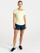 Koszulki sportowe damskie - Dare 2b Koszulka sportowa "Chase Tee" w kolorze żółtym - miniaturka - grafika 1
