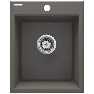Deante Eridan Zlewozmywak granitowy 1-komorowy bez ociekacza - antracyt ZQE_T104 ZQE T104 [15894565] - Zlewozmywaki - miniaturka - grafika 1