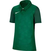 Odzież sportowa dziecięca - Nike Kinder Trophy IV Jersey SS trykot, Pine Green/Gorge Green/(White), M - miniaturka - grafika 1