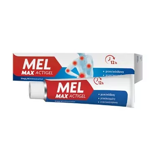 MEL Max Actigel 20mg/g żel, 50g - Żele i maści lecznicze - miniaturka - grafika 1
