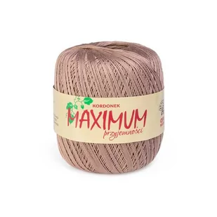 Kordonek MAXIMUM Opus - kolor 1783 Jasny brązowy - Pasmanteria Kordonek MAXIMUM Opus - kolor 1783 Jasny brązowy - Pasmanteria - miniaturka - grafika 1