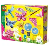 Masy plastyczne - Ses Creative Odlewy gipsowe błyszczące motyle - miniaturka - grafika 1