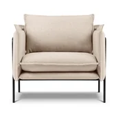 Fotele - Beżowy fotel Interieurs 86 Andrea - miniaturka - grafika 1