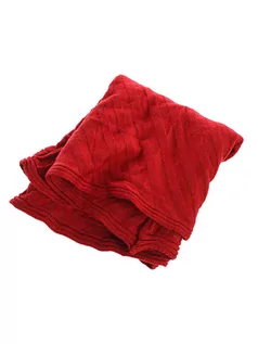 Apaszki i szaliki damskie - Buff Szal-koło w kolorze czerwonym - grafika 1