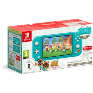 Nintendo Switch Lite Turkusowa + Animal Crossing: New Horizons (cyfrowa) Nintendo Online 12 miesięcy - Konsole Nintendo - miniaturka - grafika 1