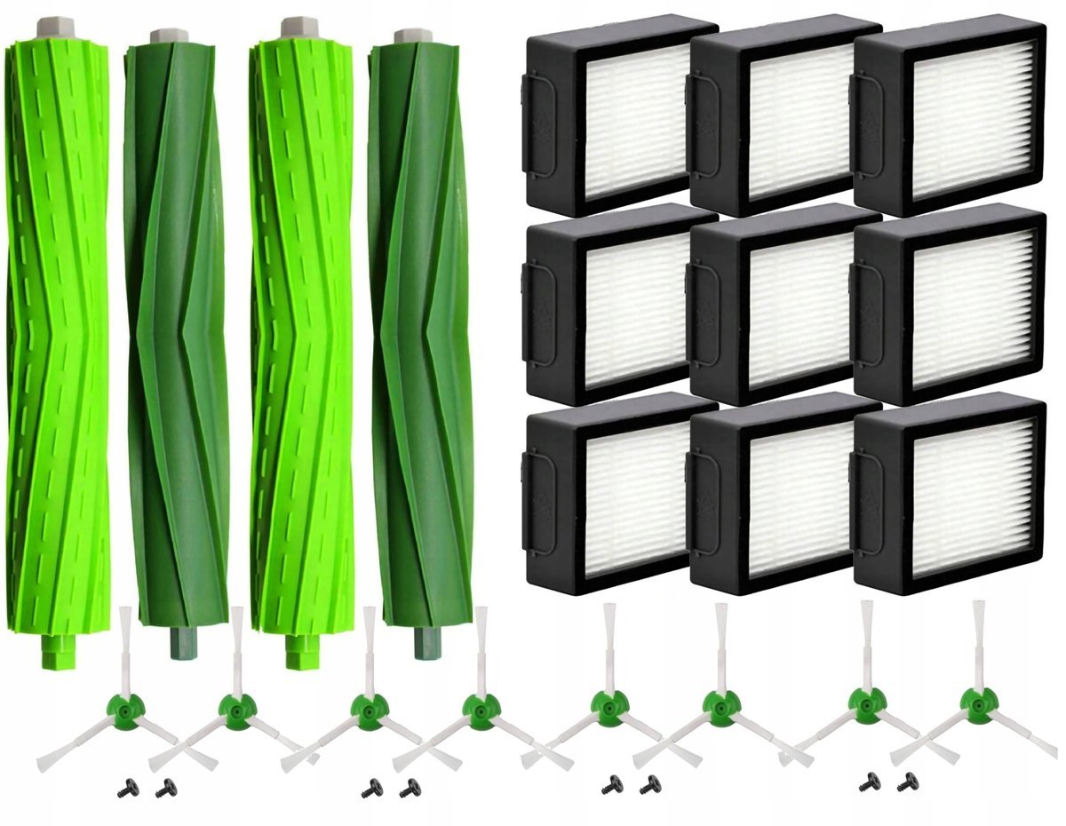 Zestaw Szczotki Wałki Filtry Irobot Roomba J7 E4 E5 E6 E7 I3 I4 I5 I6 I7 I8