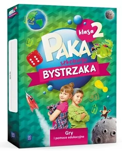 Paka szkolnego bystrzaka. Klasa 2. Gry i pomoce edukacyjne - Lektury szkoła podstawowa - miniaturka - grafika 1