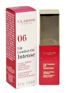 Clarins Lip Comfort Oil Intense 7 ml Błyszczyk do ust 06 Intense Fuchsia - Błyszczyki do ust - miniaturka - grafika 1
